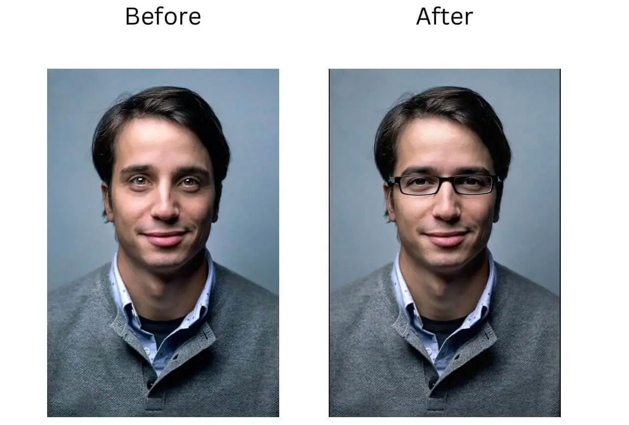 Avoid returns; confidently select frames online by virtually trying them first.