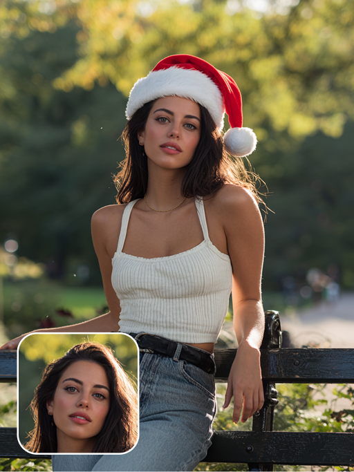 قبعة عيد الميلاد