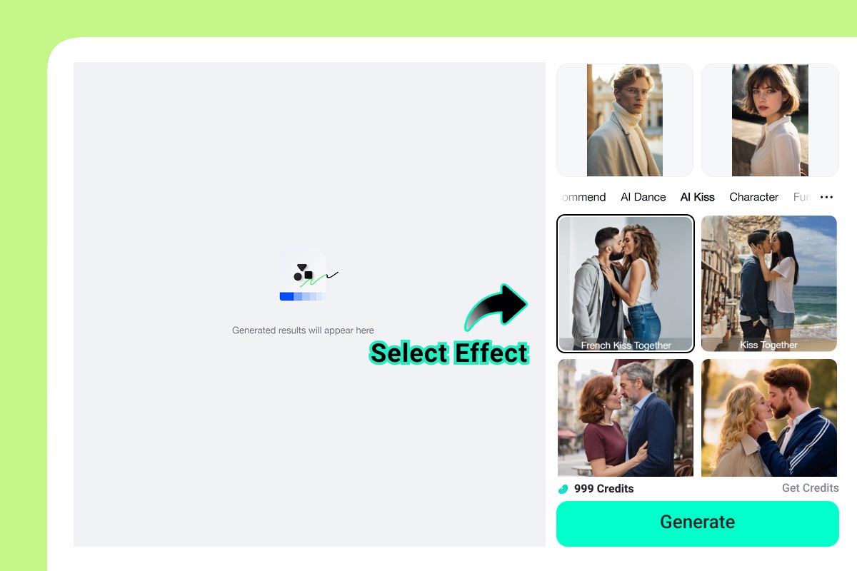 Step 2: Generate the Hugging Video