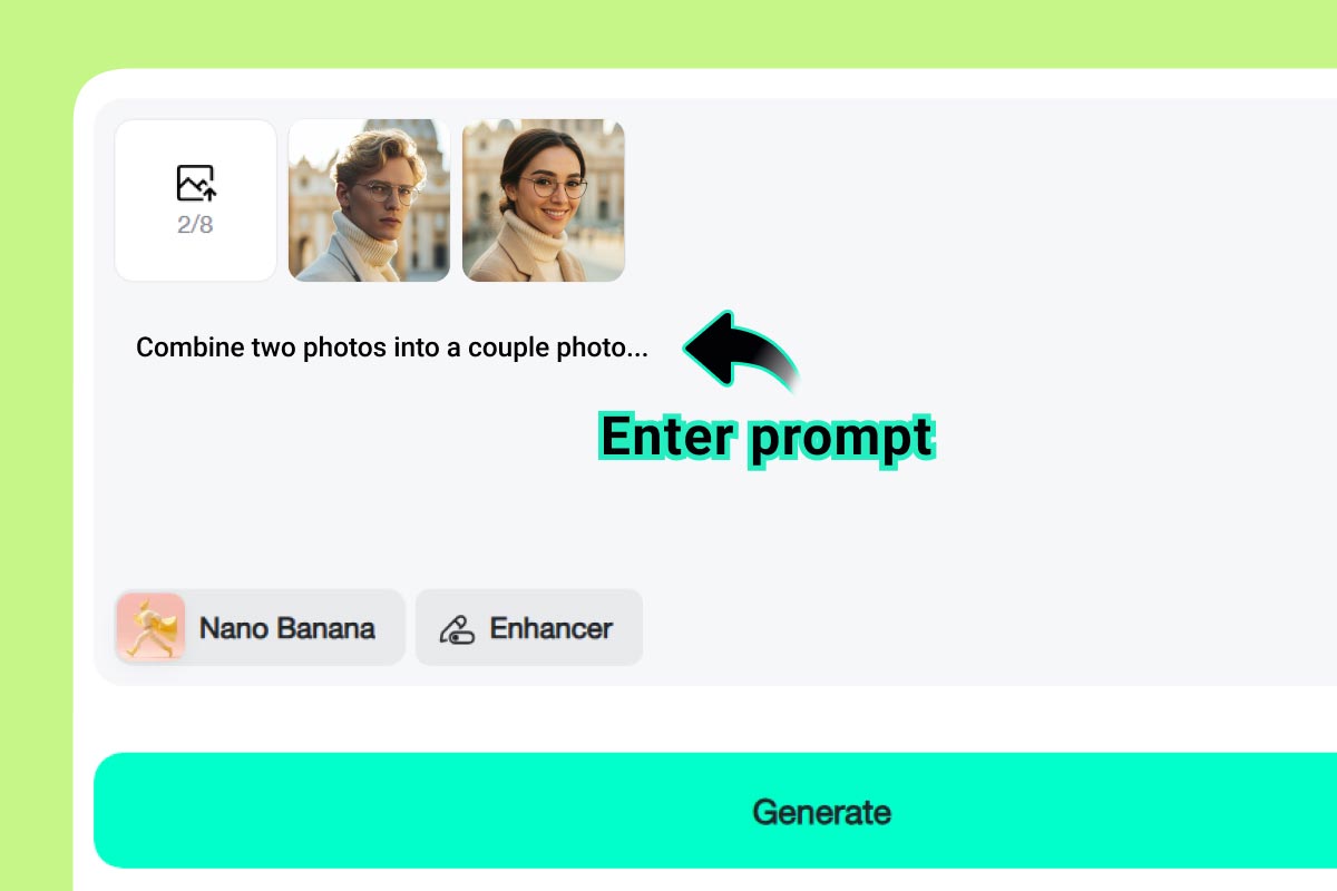 Step 2. Enter a prompt
