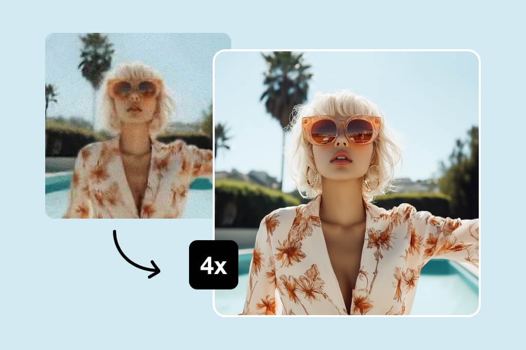 將您的圖片升級到 1K/2K/4K