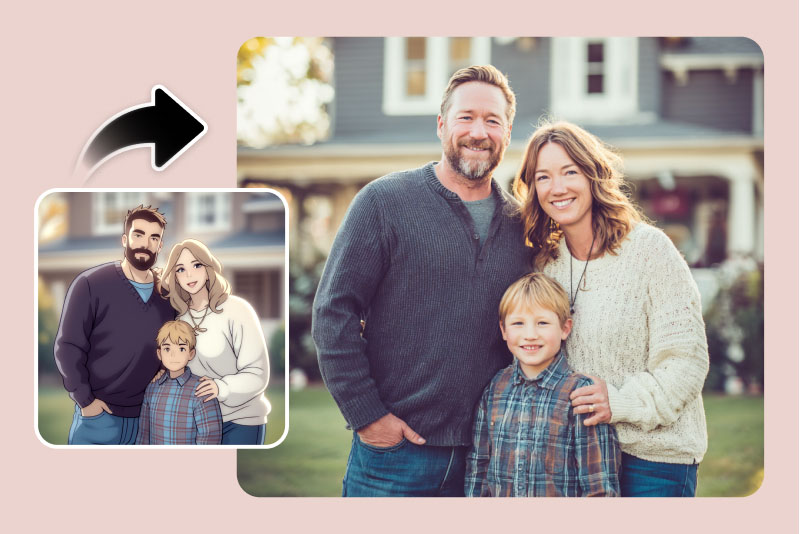 Bring Group Photos to Reality Bring Group Photos to Reality