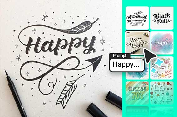 Handwritten Font Generator