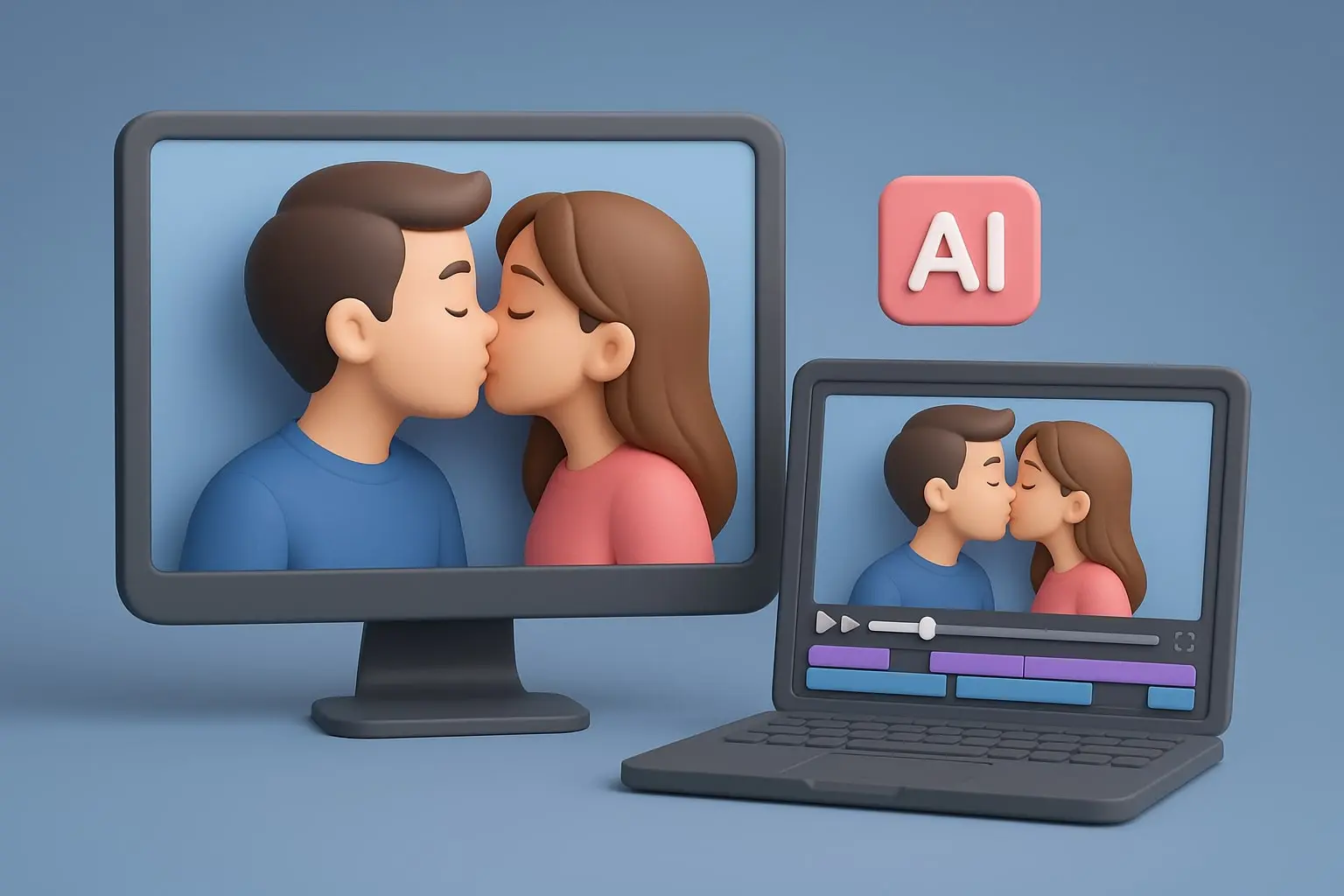 My Experience With AI Kissing Tools
