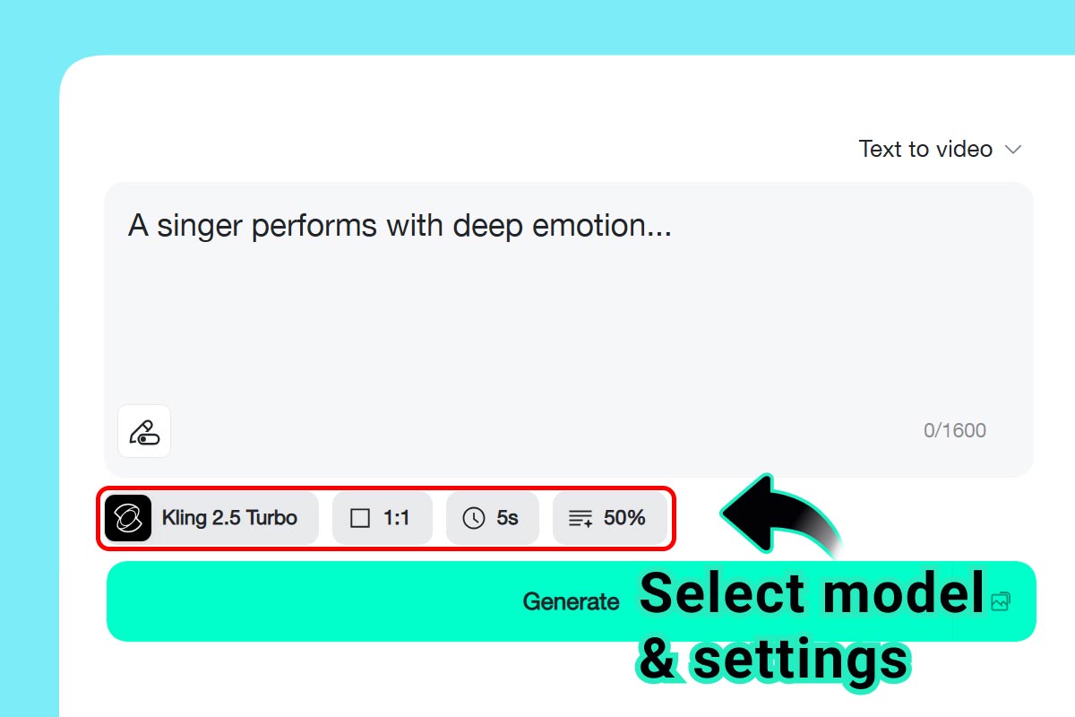 Step 3: Pick a Model & Customize Your Short Step 3: Pick a Model & Customize Your Short