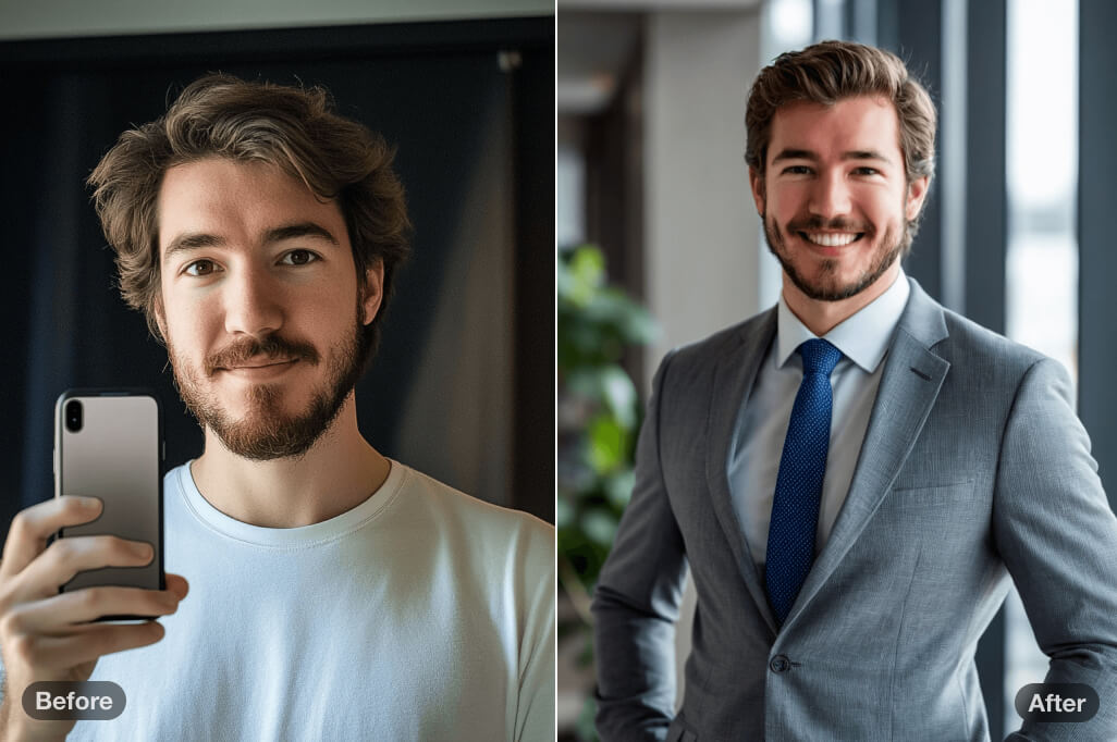 Multiple AI Photo Studio Scenes to Explore
