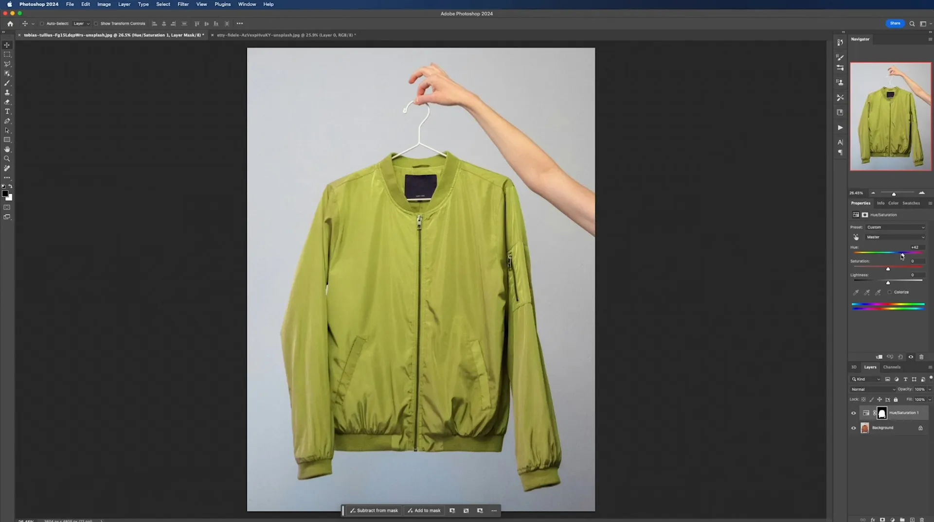 Change Color of Shirt in Photoshop