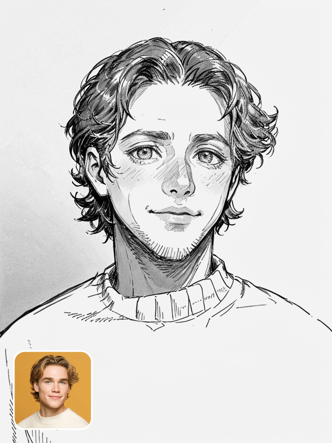 Photo to Line Drawing