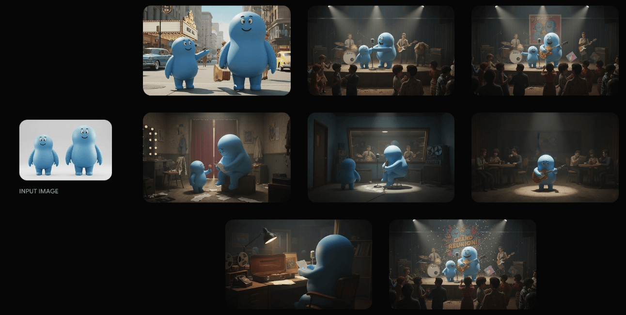 A creative scene created by nano banana AI