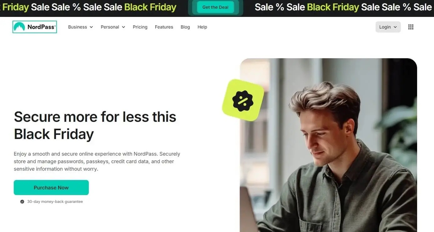 nordpass black friday software deals