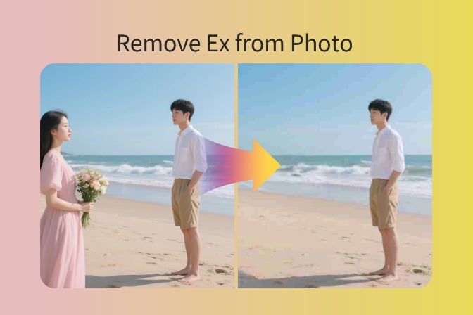 Erase the Past: How to Remove Ex from Photo Online with AI Erase the Past: How to Remove Ex from Photo Online with AI
