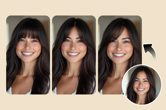 AI Bangs Filter AI Bangs Filter