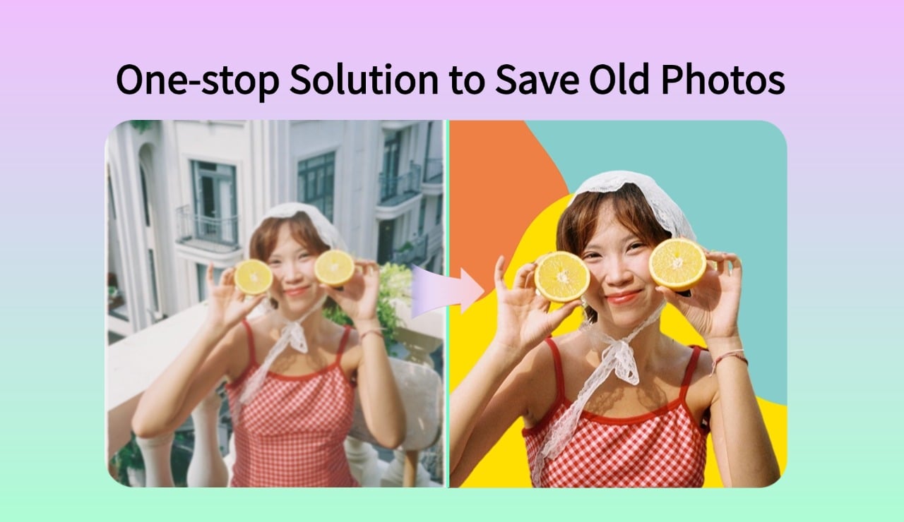 Your One-stop Solution to Restore Old Photos Online