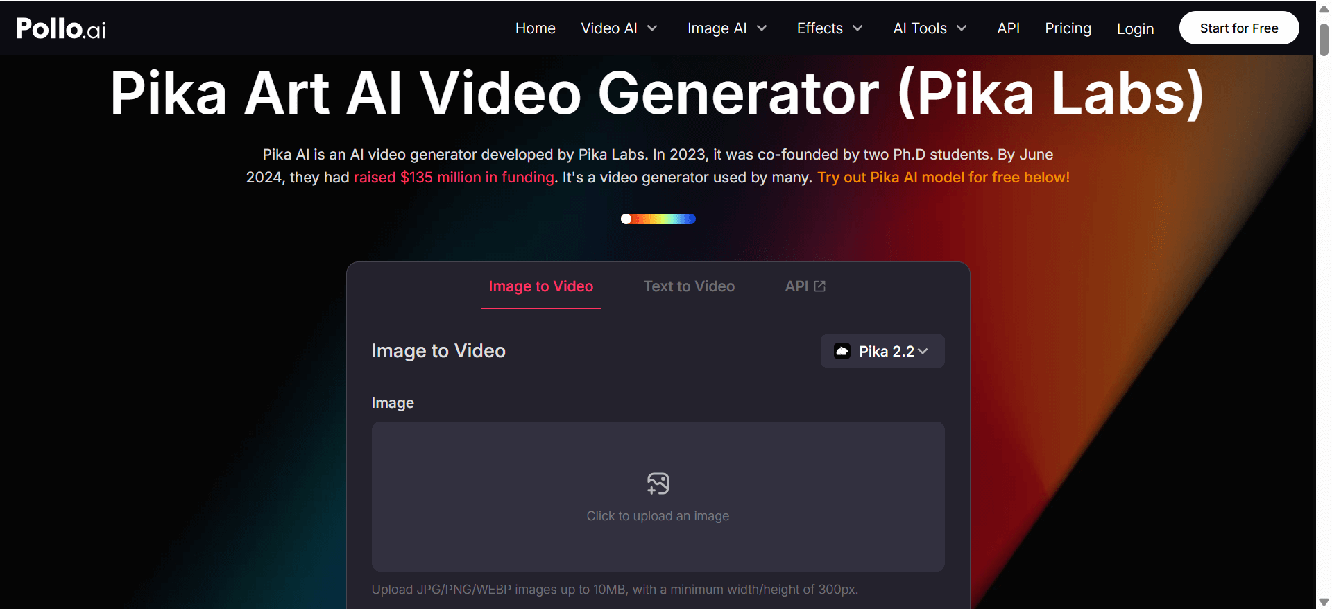 Convert still images into moving video clips for artists and promotional content.