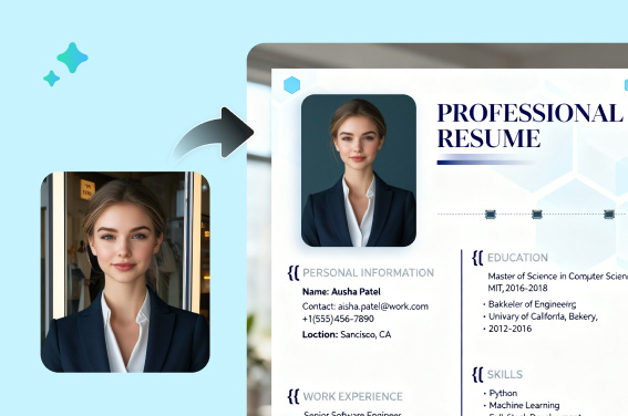 Editor Foto CV Online | insMind