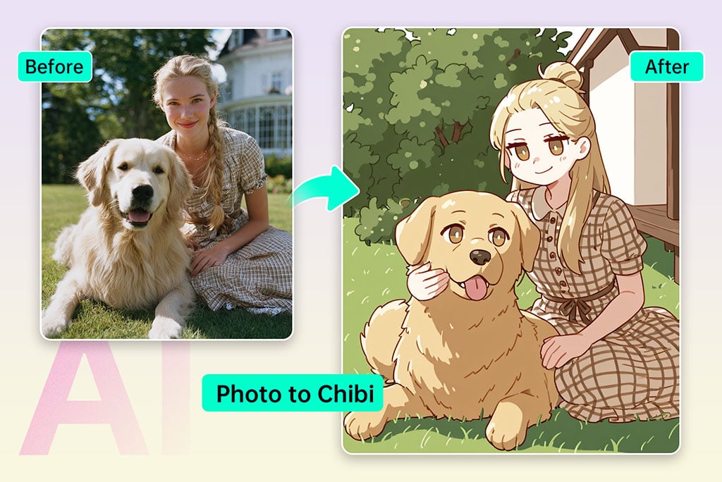 Transform Your Own Photo into Chibi Art Style