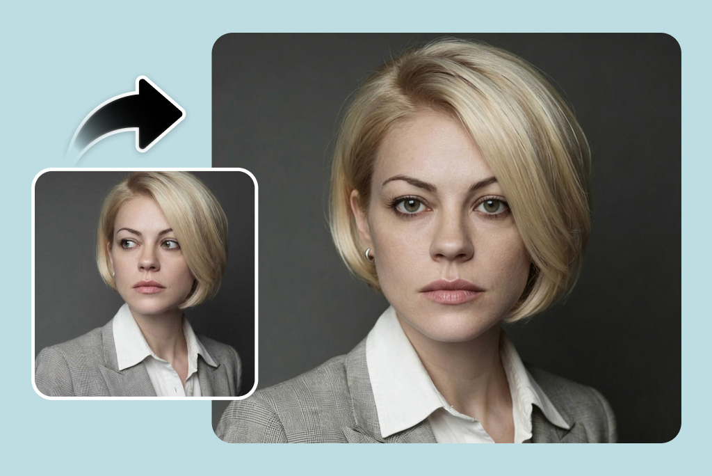 Keep Natural Eye Color, Highlights, and Realism