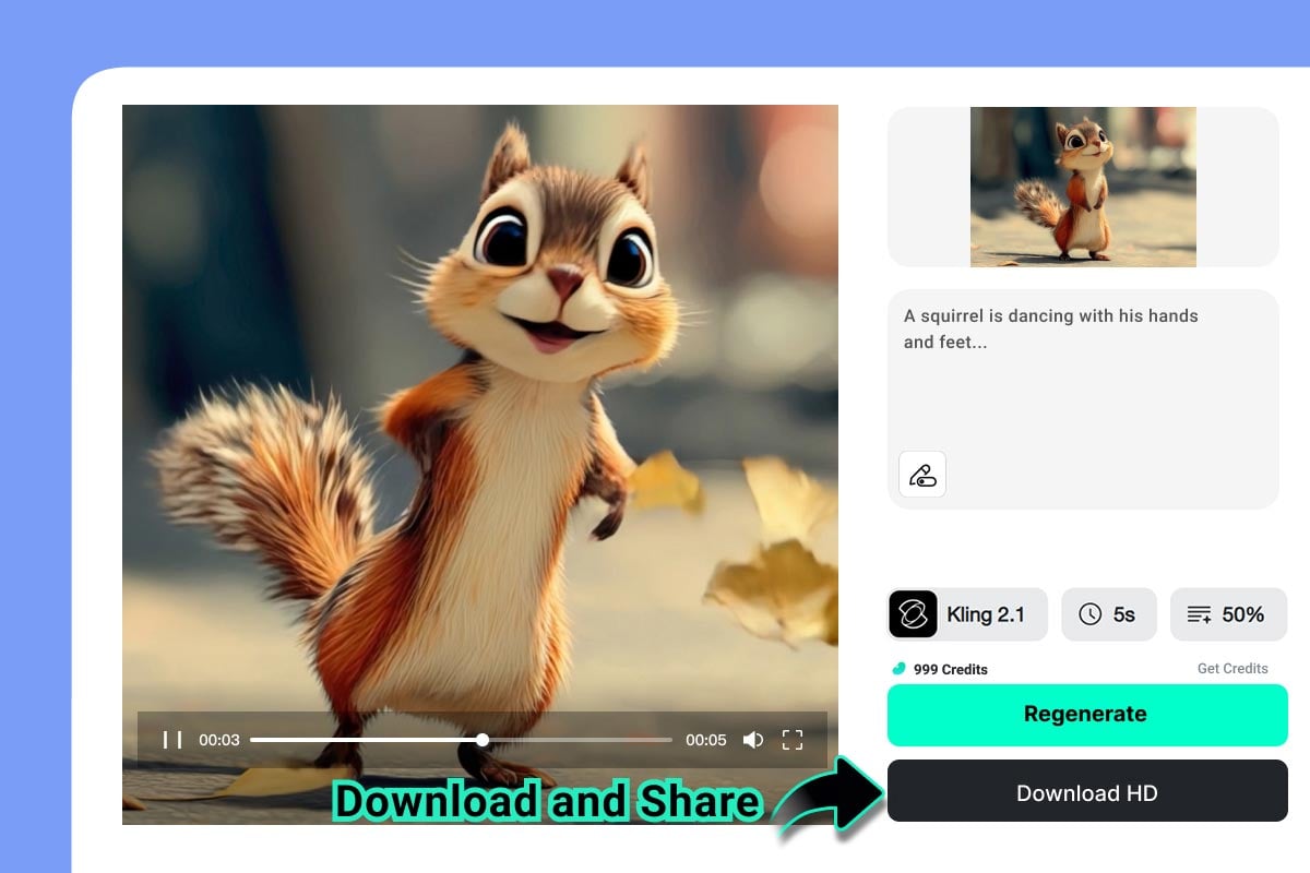 Step 4: Download Your Animation