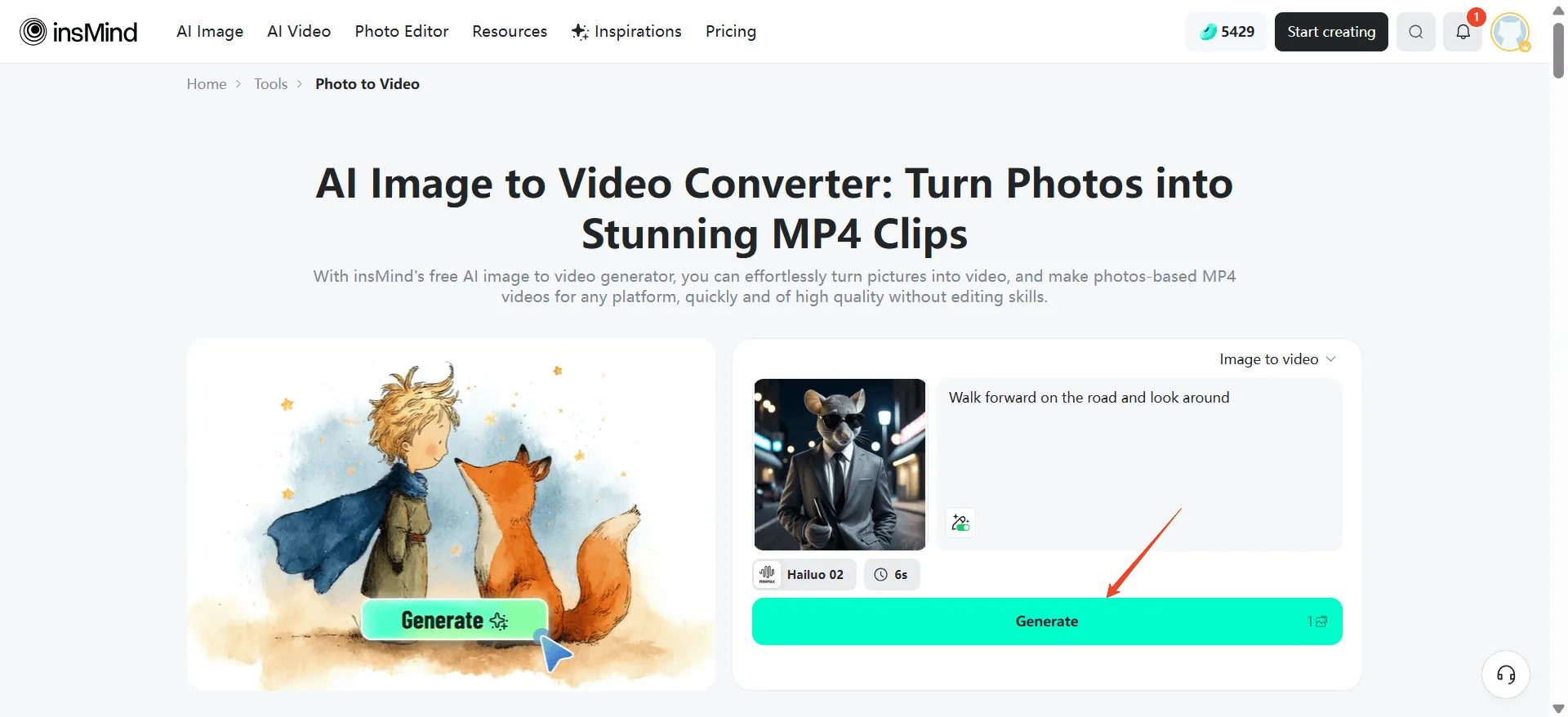 Generate your meme video, review, and download the MP4 for TikTok or social media.