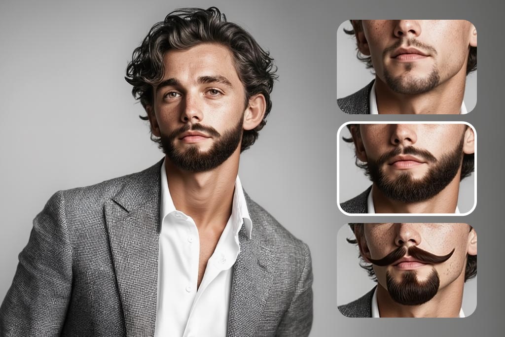 Virtual Beard Try-On – Try Beard & Mustache Styles Online