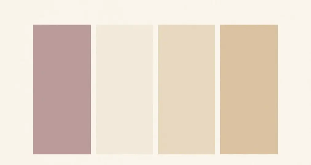 mauve and neutral elegance