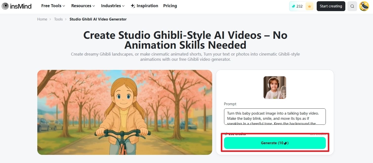 Add Text Prompt and Generate