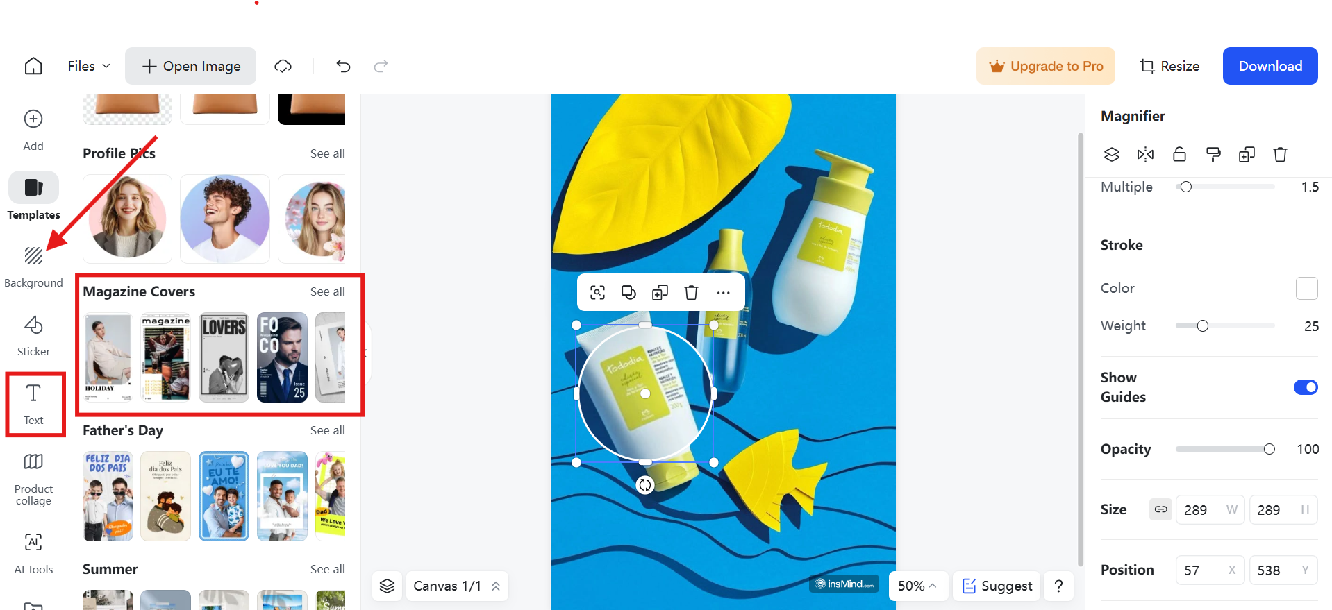 Add Text Background And Cover 
