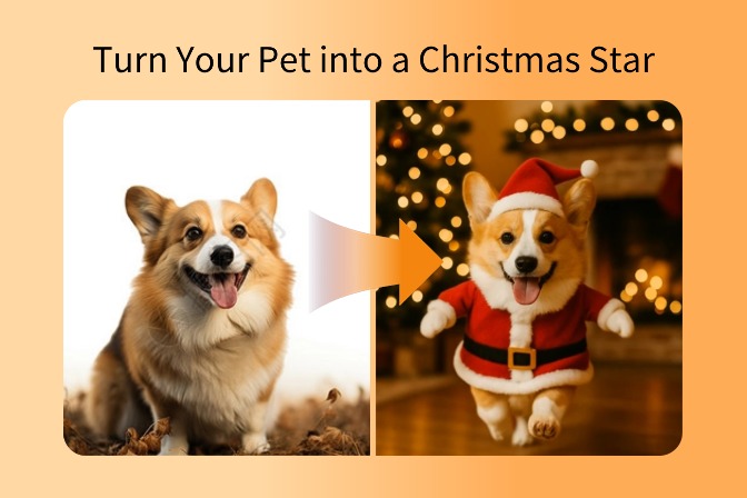 Turn Your Pet into a Christmas Star: AI-Powered Holiday Videos Made Easy