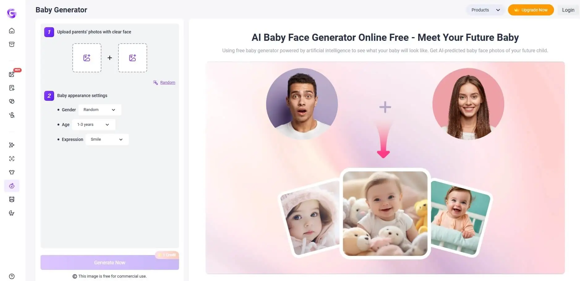 vindoz ai baby generator 