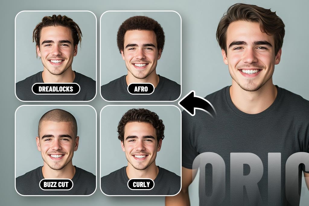 Hairstyle Changer For Men