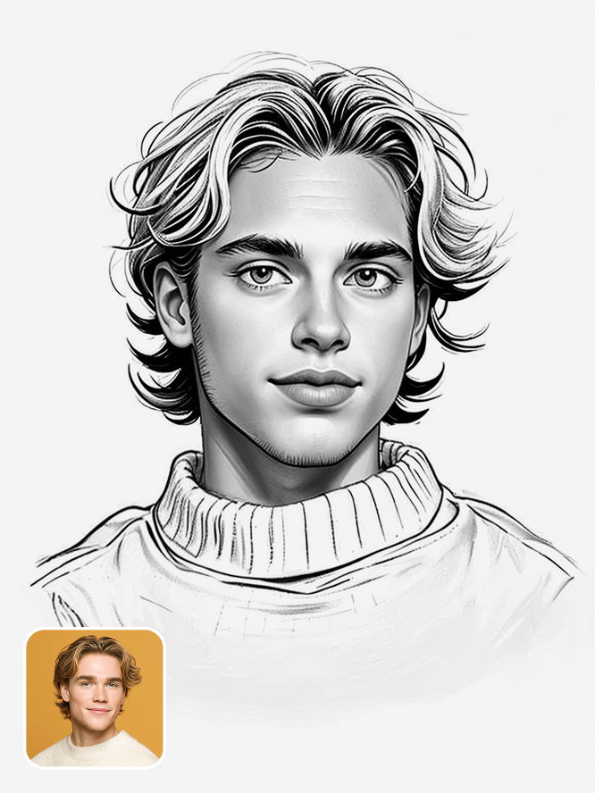 Photo to Line Drawing