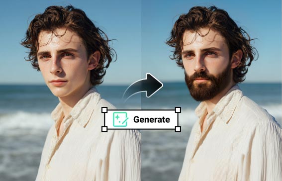 Add Beard to Photo with AI