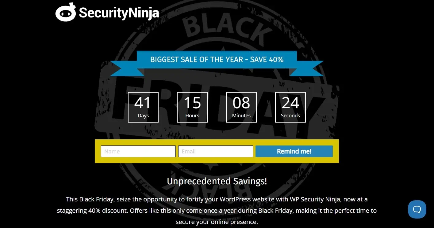 securityninja black friday software deals