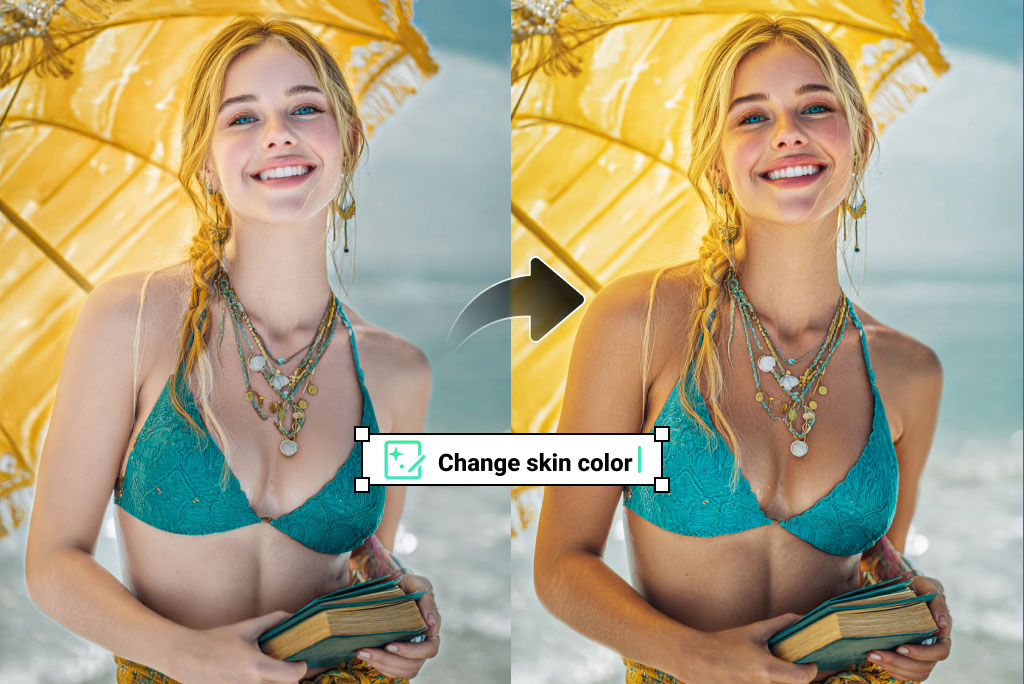 Get a Natural Beach Tan Without the Sun