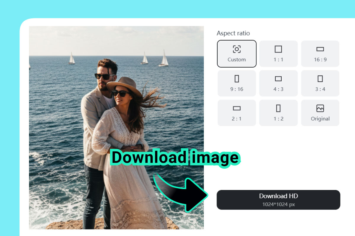 Step 3: Download Your Cropped Image