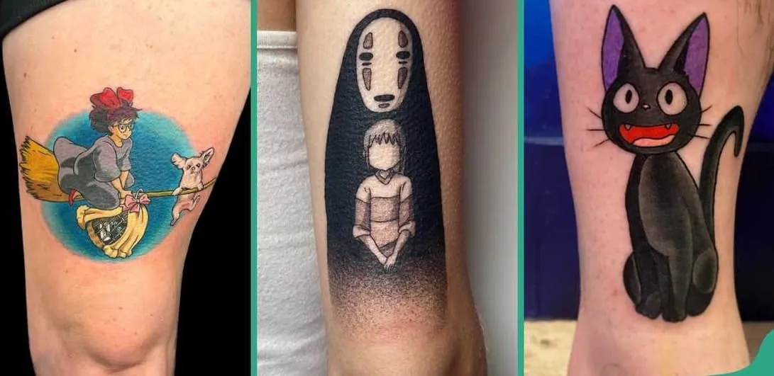 studio ghibli tattoo designs