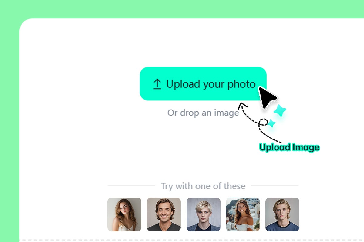 Step 1: Upload your photo