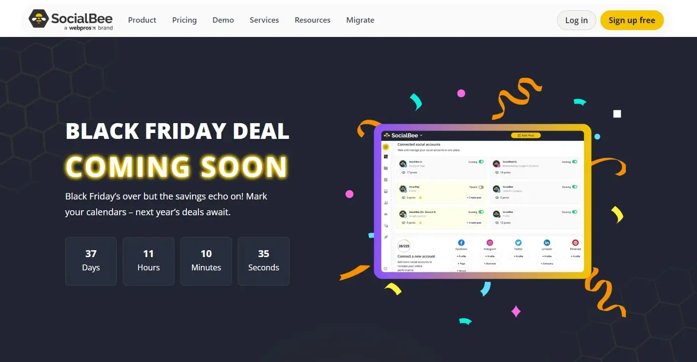 socialbee black friday software deals