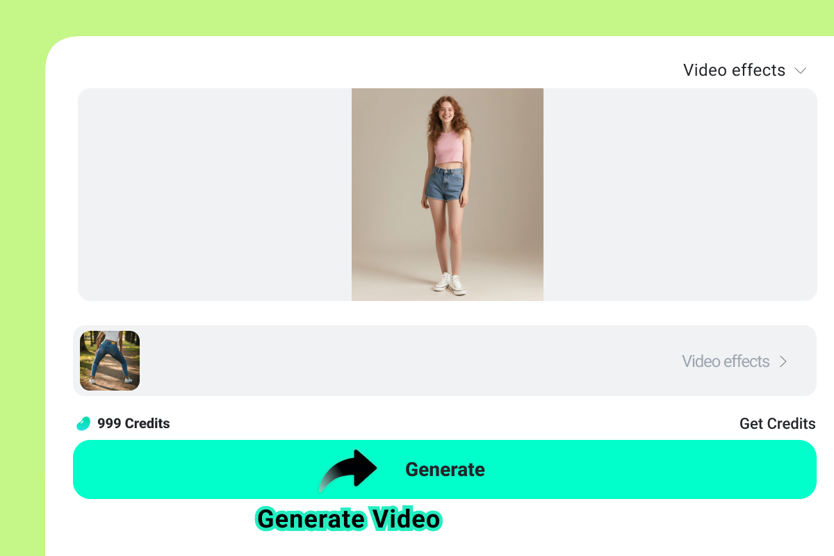 Paso 2: Genera tu video de twerk