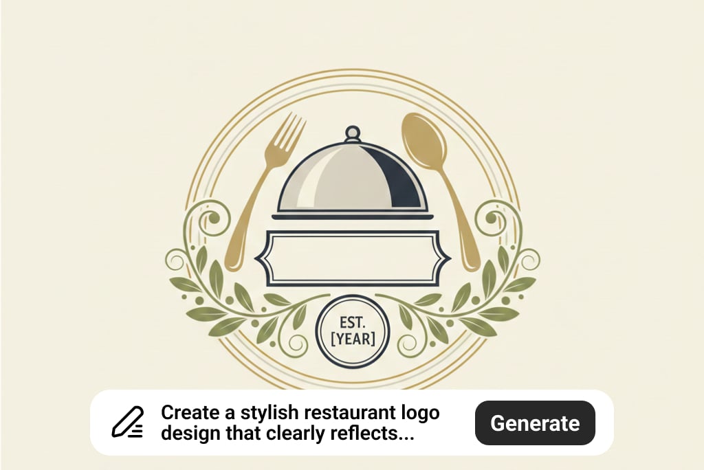 Professional Restaurant Logo Design and Free Restaurant Logo Maker