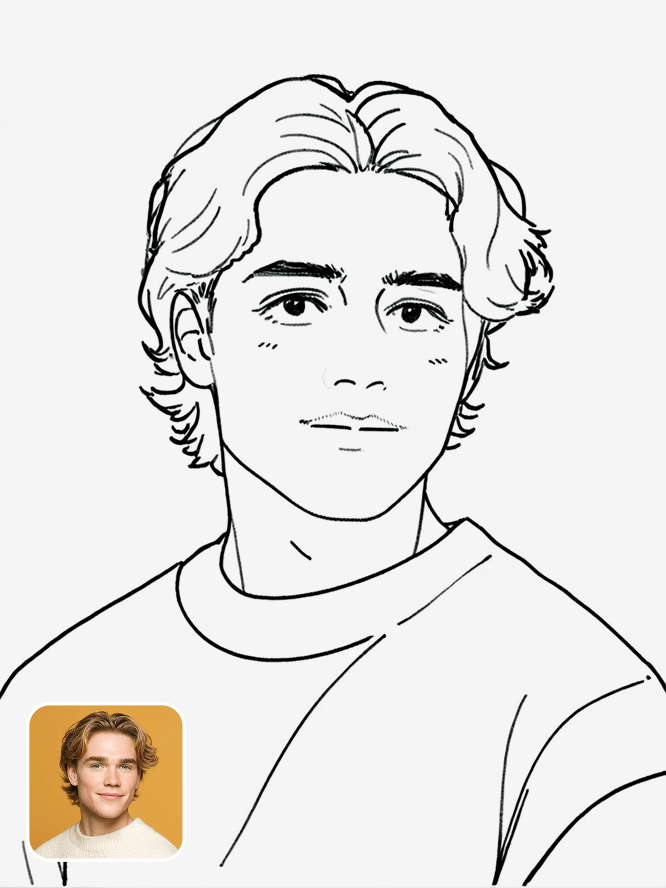 Photo to Line Drawing