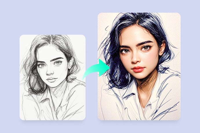 AI Sketch to Image Generator