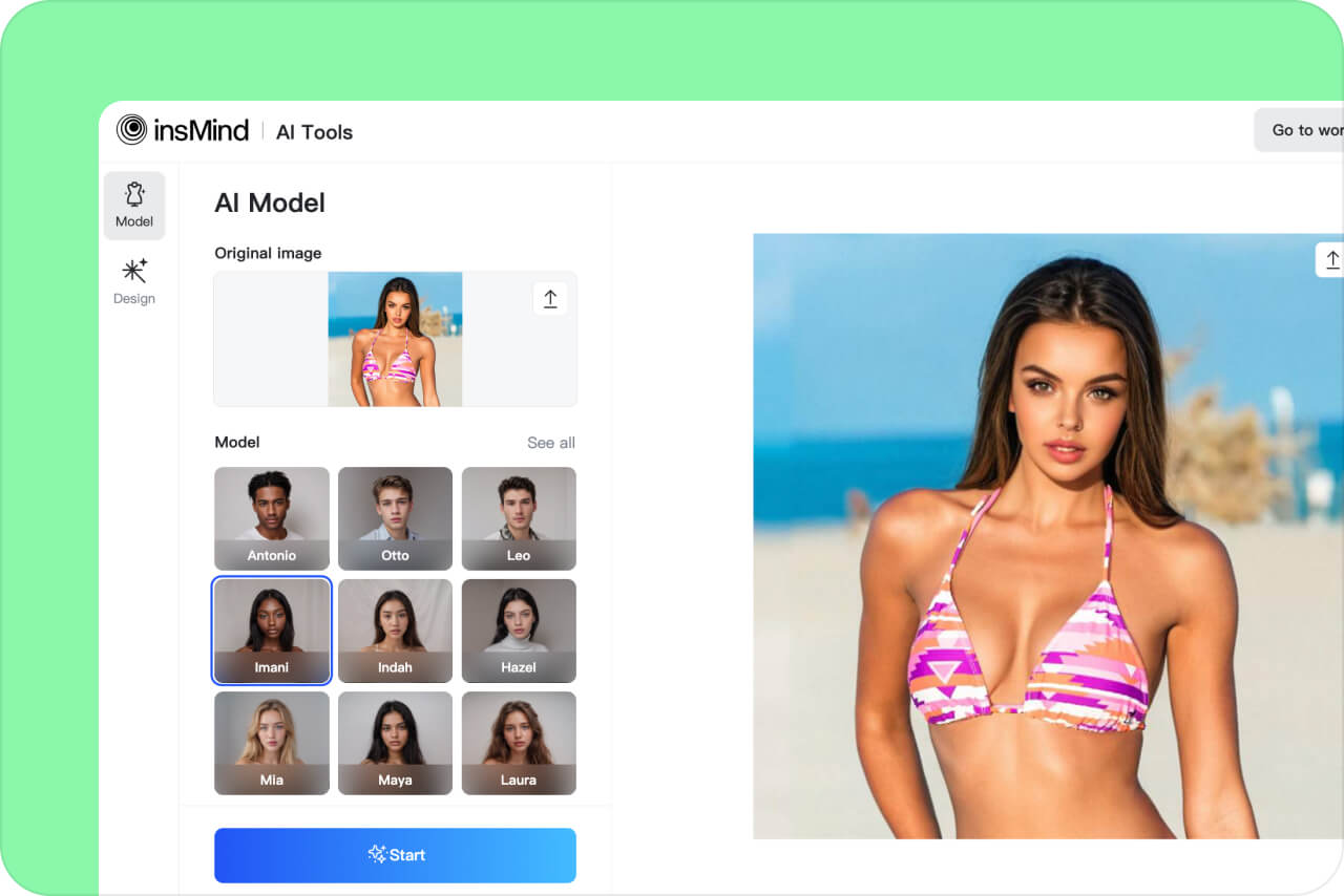 Step 2. Choose Your Bikini Model