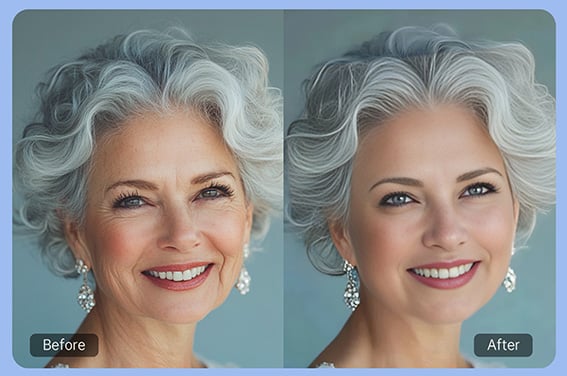 AI Wrinkle Remover