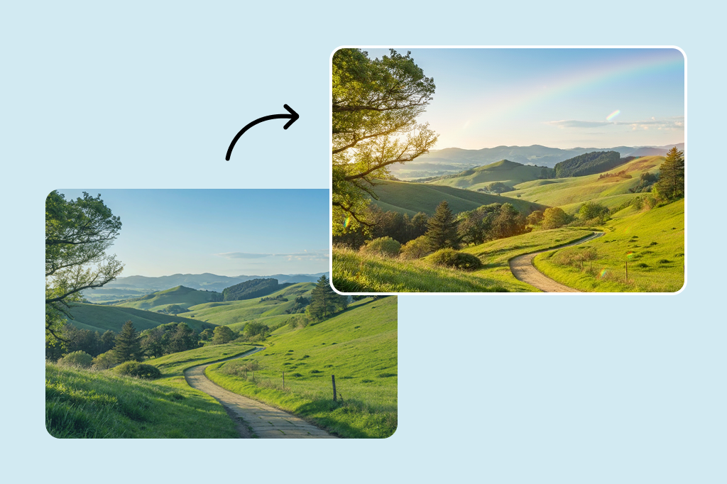 Create Beautiful Rainbow Effects With Simple Descriptions Create Beautiful Rainbow Effects With Simple Descriptions