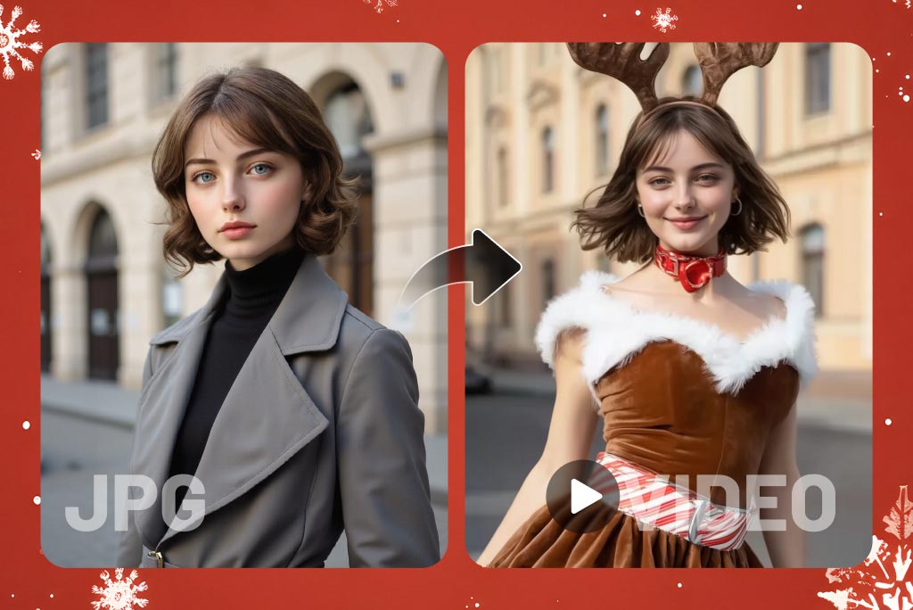 Transform Photos Into Santa Claus Videos in One Click