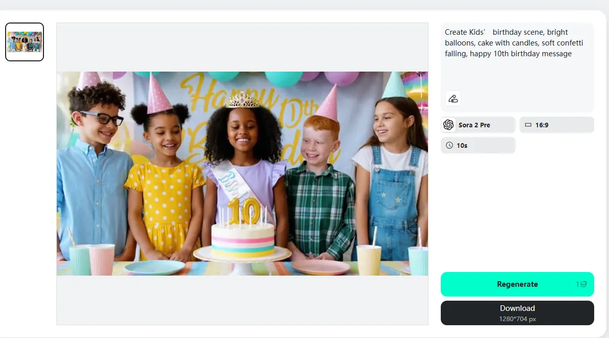 Kids Birthday Surprises Video Ideas Create fun birthday surprise videos for kids using AI-powered video tools on insMind.
