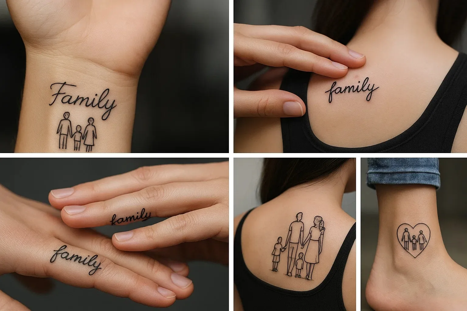 Perfect Family Tattoo Placement