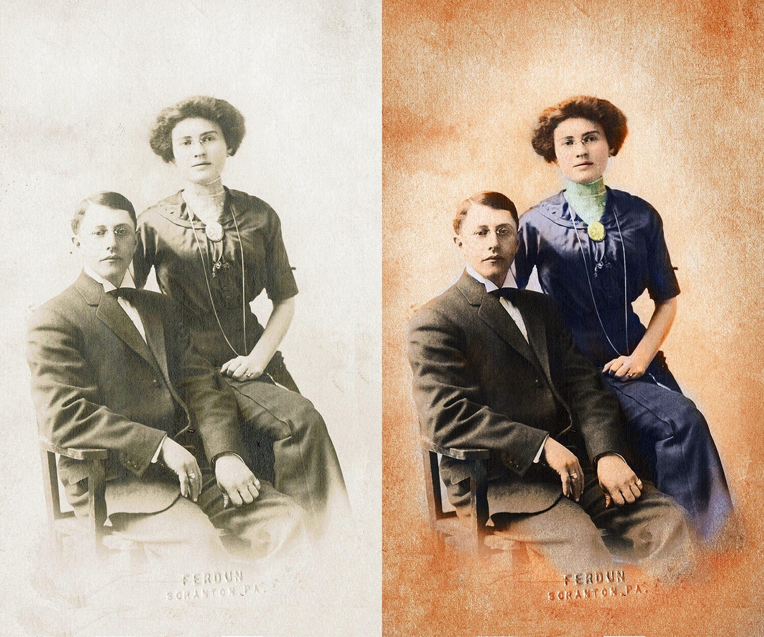 Restore Family Portraits Ai Colorizer