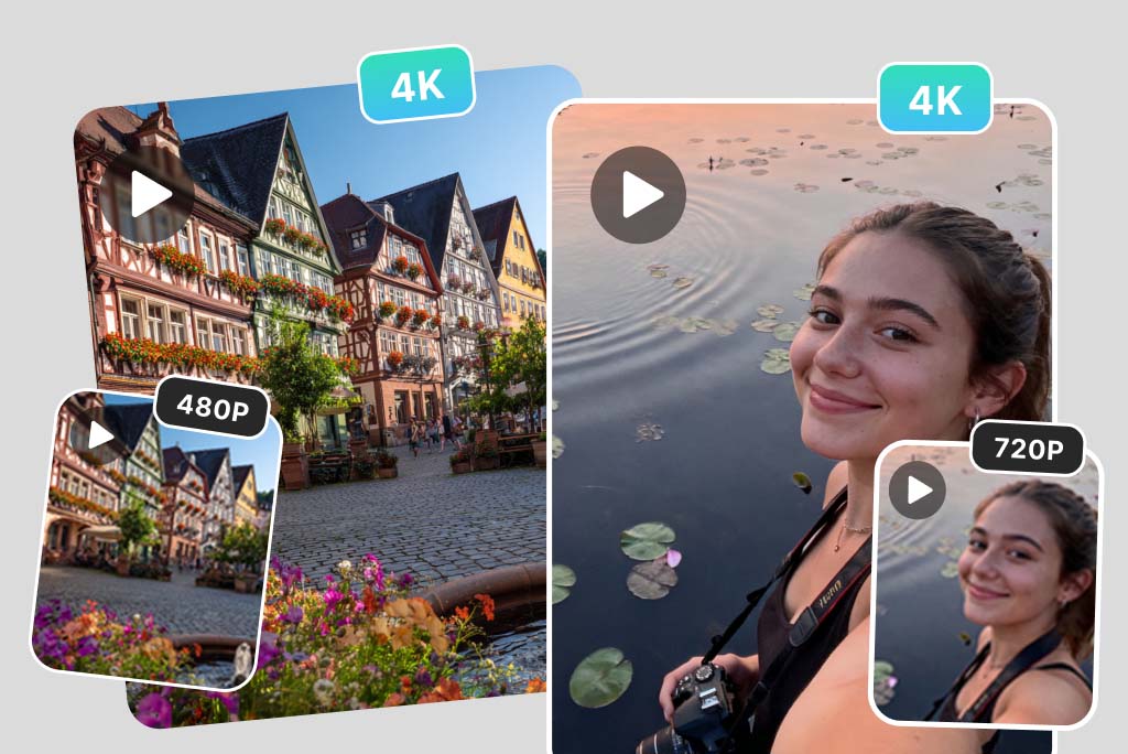 Upscale Any Low-Resolution Videos to 4K Online Free Upscale Any Low-Resolution Videos to 4K Online Free